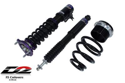 D2 Racing - D2 Racing D-HN-22 RS Coilovers for 06-11 Honda Civic