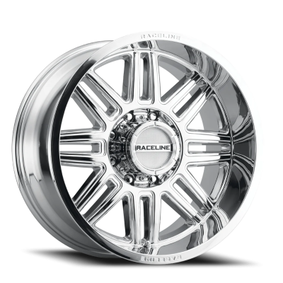 Raceline Wheels - Raceline Wheels 948C-29050-00 Split 948C 20x9 5x5.0 0mm Chrome