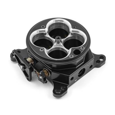 Speedmaster - Speedmaster PCE138.1014.01 1200 CFM 4-BBL 4150 CNC Throttle Body Black