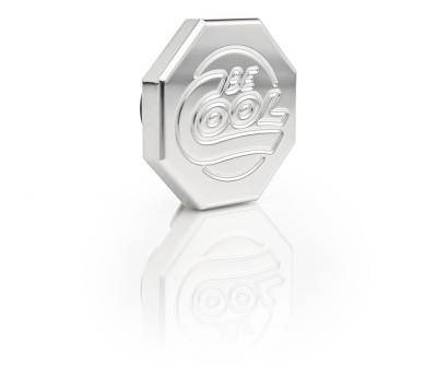 Be Cool - Be Cool 71002 Polished Octagon-Style Billet Radiator Cap