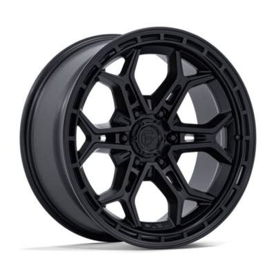 Fuel 1PC - Fuel Off Road FC896MX20906301 FC896 HEATHEN 20x9 6x135 1mm Matte Black