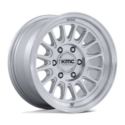 KMC - KMC Wheels KM733 IMPACT FFT 18x9 8x180 18mm Silver/Machined KM733SD18908818