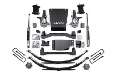 BDS Suspension - BDS Suspension BDS796H NX2 6" Suspension Lift Kit for 07-13 Chevy/GMC 1500 4WD