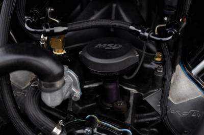 MSD - MSD Ignition 84323 COP Blank Cap Black for Pro-Billet Hall Effect Dual Sync Dist