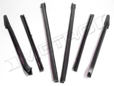 Metro Moulded Parts - Metro Moulded RR 1811-B Convertible Top Roof Rail Seal