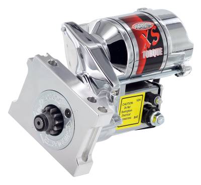 Powermaster Performance - Powermaster 19540 XS Torque Starter Chevy 153/168T Flywheel Chrome