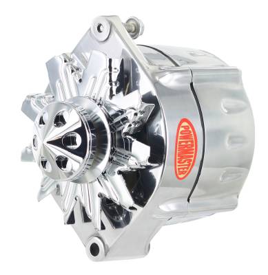 Powermaster Performance - Powermaster 67297-367 Smooth Look 150A Polished GM 12SI Alternator