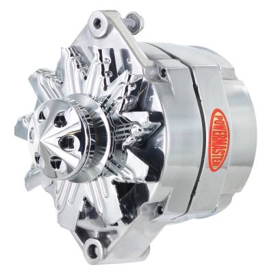 Powermaster Performance - Powermaster 67293-367 GM 12SI Alternator 150A V-Belt Polished
