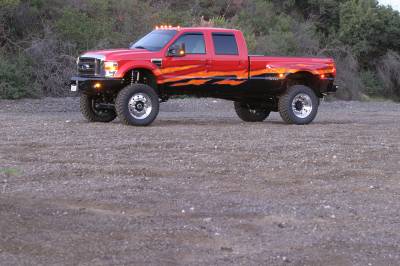 Fabtech - Fabtech K2285DL 4-Link Lift Kit for 17-18 F450 Super Duty F550 Super Duty