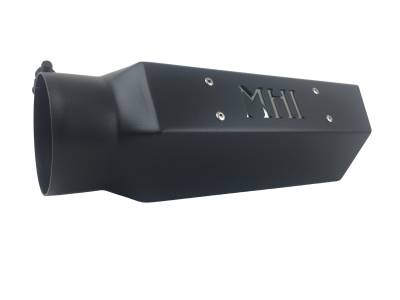 Monster Hooks - Monster Hooks MH-56BALBP Hex Flo Exhaust Tip 5" In/6" Out Black