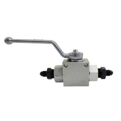 Nitrous Express - Nitrous Express 15158-4 1/4" Remote Shutoff Nitrous Valve 4AN Male In & Out