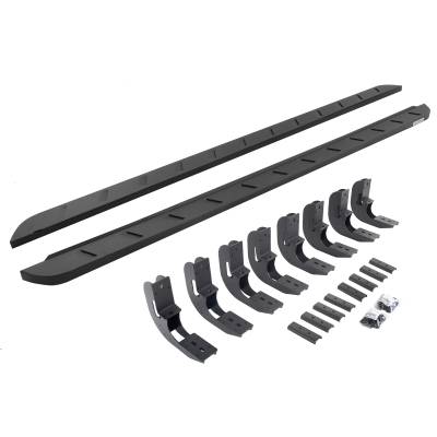 Go Rhino - Go Rhino 63404880SPC Slim Running Boards w/Brackets 19-26 Silverado/Sierra DBL