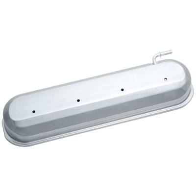 Proform - Proform 141-266 Chrome Aluminum Tall Engine Valve Covers w/Oil Cap for V8