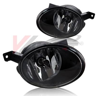 Winjet - Winjet CFWJ-0484-C Clear Fog Lights for 15 VW Beetle Wagon & Jetta Sedan