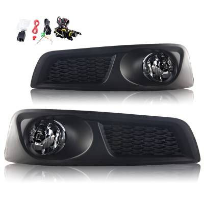 Winjet - Winjet CFWJ-0446-C Clear Fog Lights w/Wiring Kit for 10-12 Subaru Legacy
