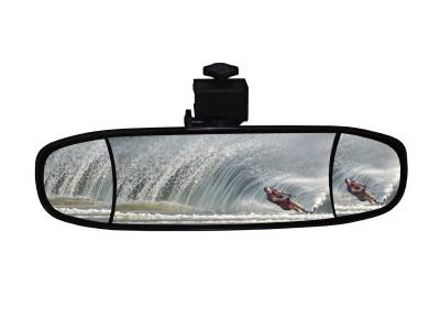 Cipa Mirrors - CIPA Mirrors 02022 Extreme Marine Mirror 7 x 20" Multi-Lens Mirror