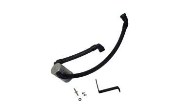 J&L Oil Separator Co - J&L Oil Separator 3092P-C Silver Oil Separator 3.0 PCV Side