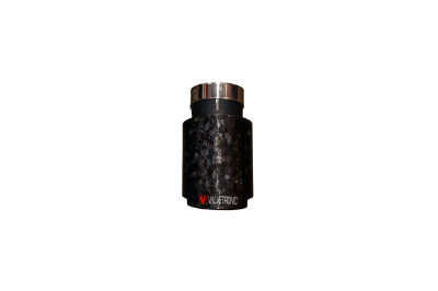 Valvetronic Designs - Valvetronic VTD.TIP.SLVE.25.35.FC Forged Carbon Fiber Tip 2.5"In-3.5"Out Sleeve