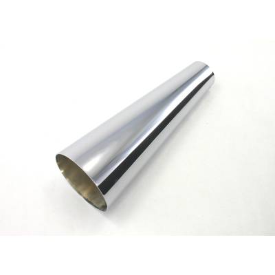 Patriot Exhaust - Patriot Exhaust H7328 12" Megaphone Chrome Street Rod Exhaust Tip Universal