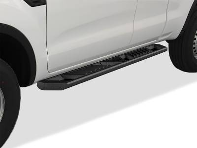 APS - APS A-Series Running Boards Black 19-23 Ford Ranger Ext WB06ACA3M
