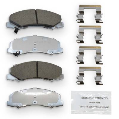 NRS Brakes - NRS Brakes NC1159 FRONT Disc Brake Pad Set for Buick/Cadillac/Chevy