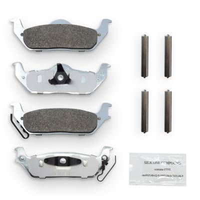 NRS Brakes - NRS Brakes NS1012 REAR Disc Brake Pad Set for Ford/Lincoln
