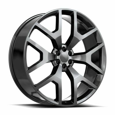 O.E. Revolution - O.E. Revolution Wheel G04 30x10 6x5.5 31mm Gloss Black G04-30105031GB