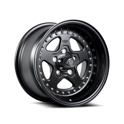 Center Line Wheels - Center Line Wheels 003SB-58061+00 Telstar 2.0 15x8 5x4.75 0mm Satin Black