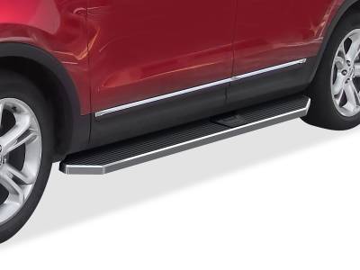 APS - APS IB06RIB7Y H-Series Running Boards Polish for 11-19 Ford Explorer