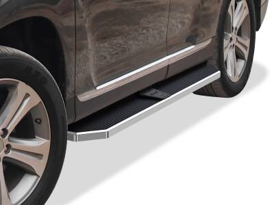APS - APS IB20RIC5Y H-Series Running Boards Polish for 08-13 Toyota Highlander