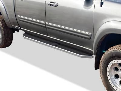 APS - APS IB20RJA2Y H-Series Running Boards Polish for 04-06 Toyota Tundra Double