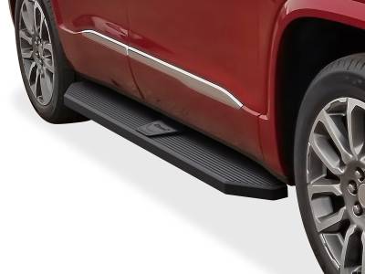 APS - APS IB03RCC3H H-Series Running Boards Black for 18-23 Chevy Traverse