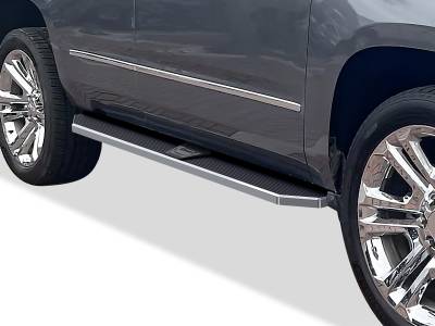 APS - APS IB03RIJ5Y H-Series Running Boards Polish for 07-20 Tahoe/Yukon