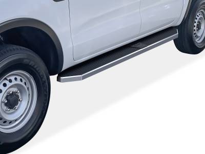 APS - APS IB06RBC9Y H-Series Running Boards Polish for 19-23 Ford Ranger Crew
