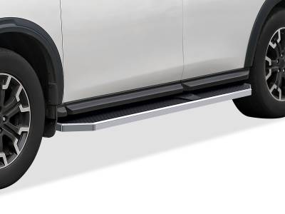APS - APS IB14RIG2Y H-Series Running Boards Polish for 13-21 Nissan Pathfinder