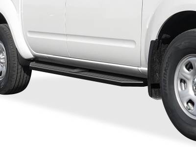 APS - APS IB14RJI5H H-Series Running Boards Black for 05-25 Nissan Frontier Crew