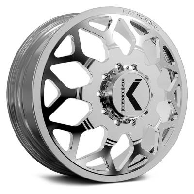 KG1 Wheels - KG1 Wheels KD016 Luxor 22x8.25 8x6.5 145mm Polished KD016F2282586PS
