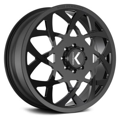 KG1 Wheels - KG1 Wheels KD008 Orbital 24x8.25 8-200 145mm Gloss Black KD008F2482520GB