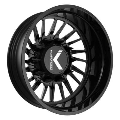 KG1 Wheels - KG1 Wheels KD038R2282528GB-L KD038 Javelin 22x8.25 10x285 145mm Gloss Black