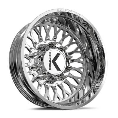 KG1 Wheels - KG1 Wheels KD049 Jacked 24x8.25 10x225 145mm Polished KD049R2482522PS