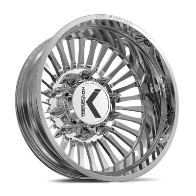 KG1 Wheels - KG1 Wheels KD051R2682522PS KD051 Vegas 26x8.25 10x225 145mm Polished
