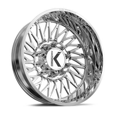 KG1 Wheels - KG1 Wheels KD054 Glaze 22x8.25 10x285 145mm Polished KD054R2282528PS-L