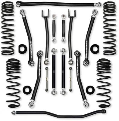 Rock Krawler - Rock Krawler JL35NL-392 3.5" XFactor NL Mid-Arm Kit w/o Shock for 18+ JL 4DR 392