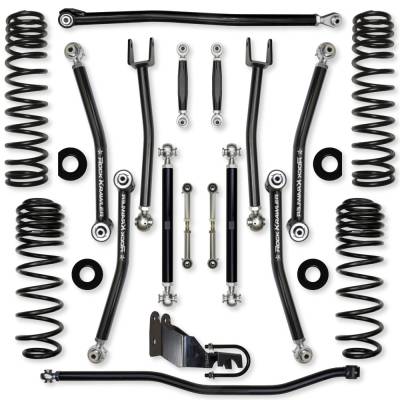 Rock Krawler - Rock Krawler JL45NL-4D 4.5" X-Factor No Limits Mid Arm Lift Kit JL 4DR Diesel