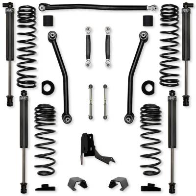 Rock Krawler - Rock Krawler JT30ASNL-DS1 3.0" Adv No Limits MA Lift Kit for Gladiator JT Rub