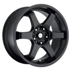 Focal - Focal 421-5618B+38 15X6.5 5x100/4.50 +38 72.62 Satin Black w/Satin Clear Coat