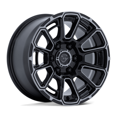 Fuel 1PC - Fuel Off Road FC910 FOXHOUND 17x9 6x5.5 1mm Black/Dark Tint FC910BT17906801