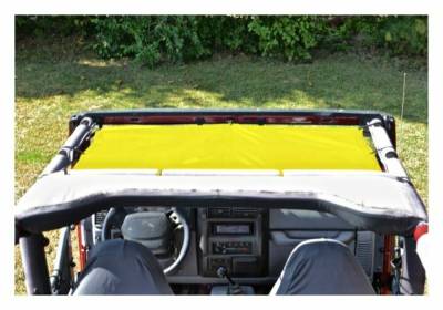 Steinjager - Steinjager J0043711 Teddy Top Mesh Bikini Yellow for Jeep Wrangler TJ