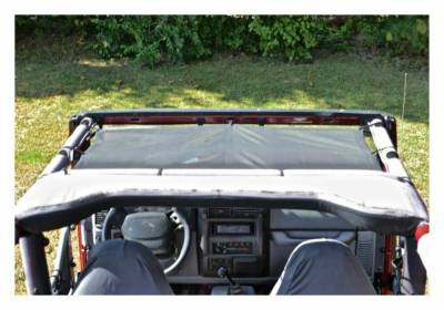 Steinjager - Steinjager J0043708 Teddy Top Mesh Bikini Gray for Jeep Wrangler TJ