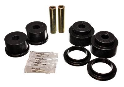 Energy Suspension - Energy Suspension 8.3121G Rear Polyurethane Control Arm Bushing Set Black